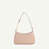 Acrylic Embellished Croc-Effect Embossed Shoulder Bag<PEDRO Shop