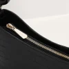 Acrylic Embellished Croc-Effect Embossed Shoulder Bag<PEDRO Sale