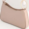 Acrylic Embellished Croc-Effect Embossed Shoulder Bag<PEDRO Shop