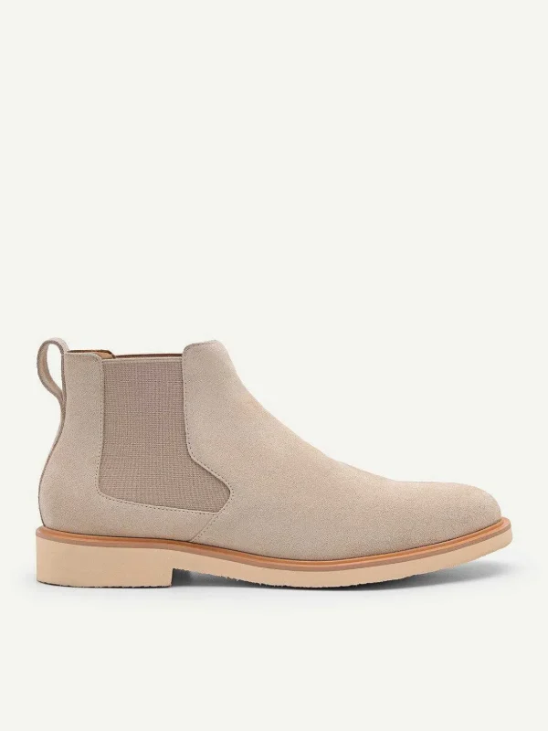 beige_leather_ankle_boots_0.webp Beige Leather Ankle Boots<PEDRO Clearance