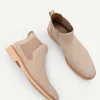 beige_leather_ankle_boots_2.webp Beige Leather Ankle Boots<PEDRO Clearance