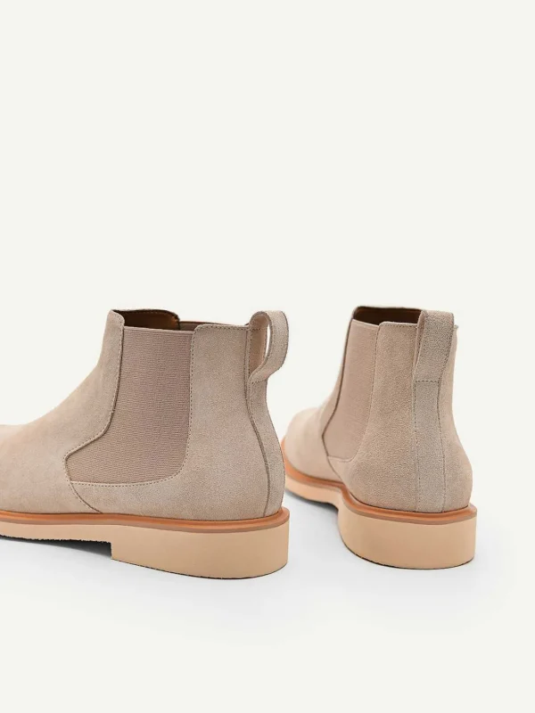 beige_leather_ankle_boots_4.webp Beige Leather Ankle Boots<PEDRO Clearance