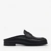 Blake Leather Penny Loafer Mules<PEDRO Shop