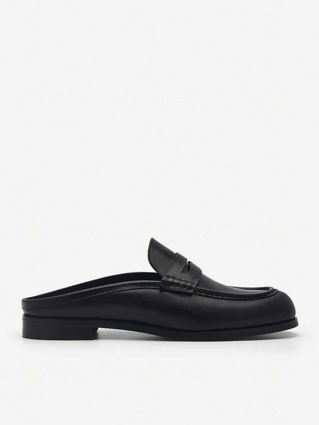 blake_leather_penny_loafe_0-2.webp Blake Leather Penny Loafer Mules<PEDRO Shop