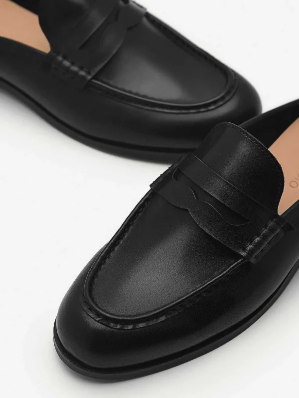 Blake Leather Penny Loafer Mules<PEDRO Shop