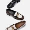 Brie Leather Heel Loafers<PEDRO Clearance