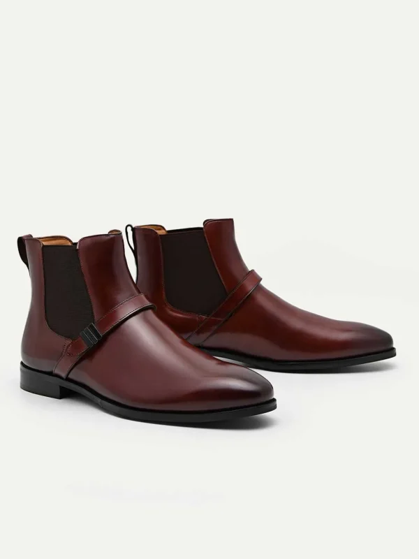 brooklyn_leather_strapped_1.webp Brooklyn Leather Strapped Boots<PEDRO Sale