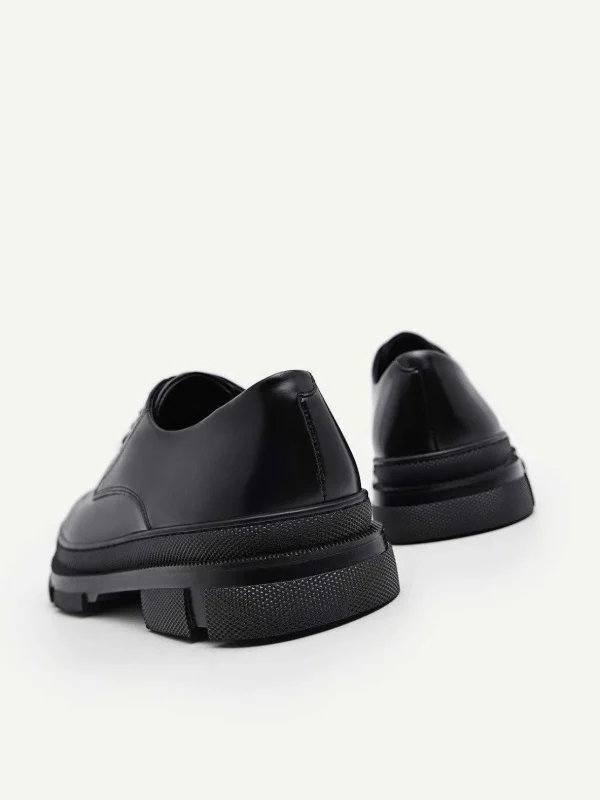 chunky_leather_derby_shoe_0.webp Chunky Leather Derby Shoes<PEDRO Discount