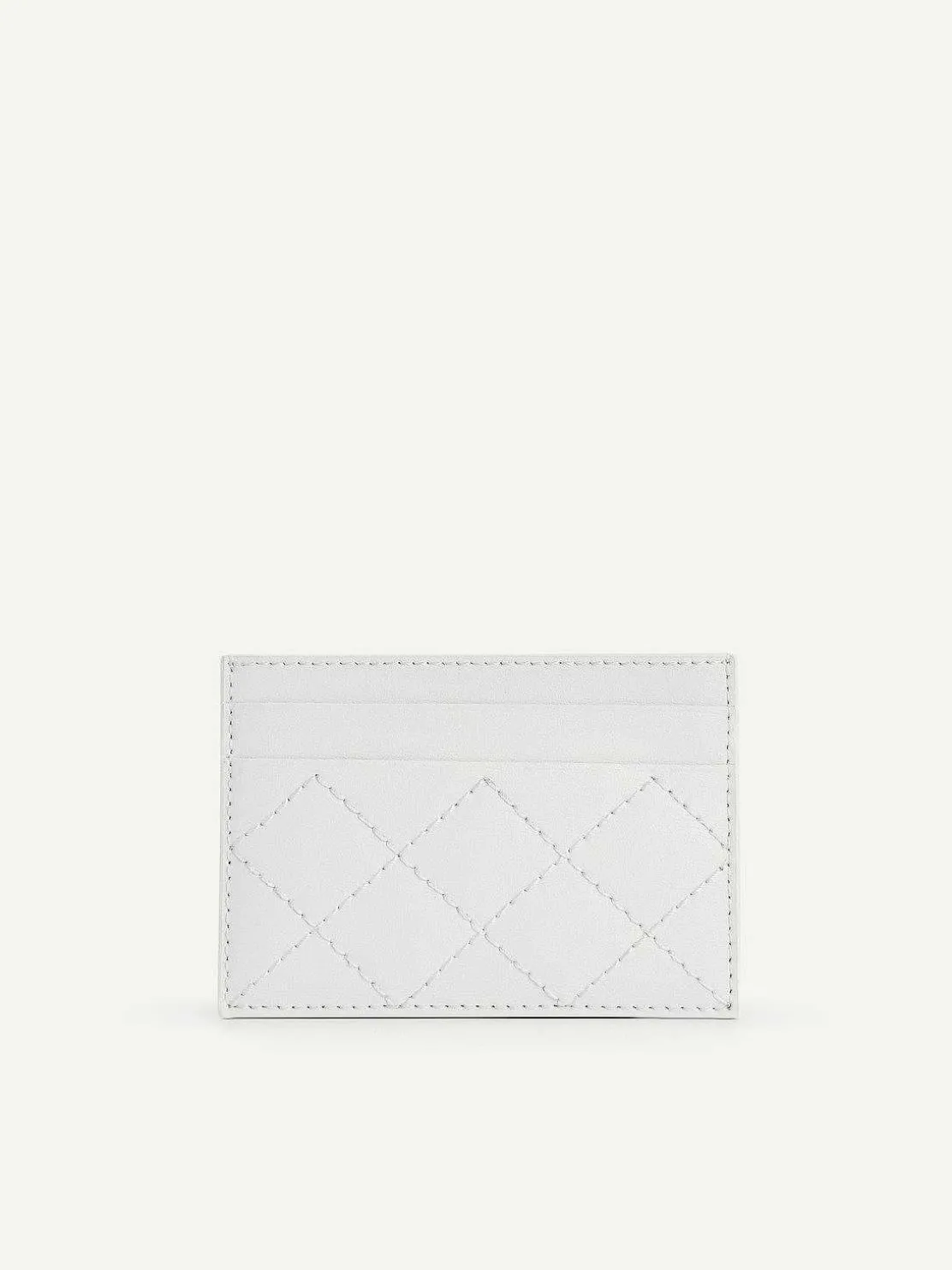 criscross_pattern_leather_0.webp Cris-Cross Pattern Leather Cardholder<PEDRO Best