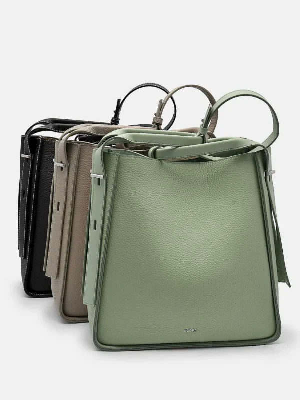 Demi Leather Hobo Bag<PEDRO Store