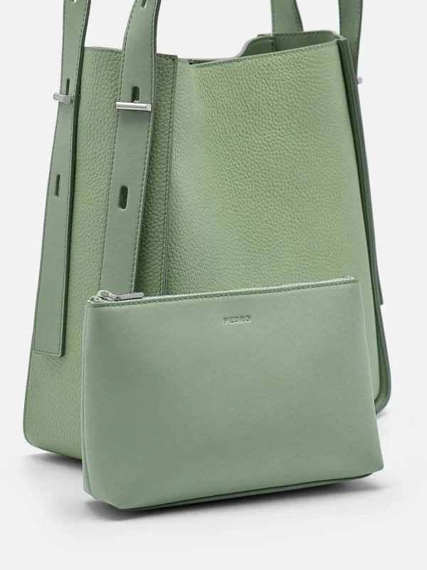 Demi Leather Hobo Bag<PEDRO Store