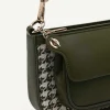 Dilone Houndstooth Double Flap Shoulder Bag<PEDRO Sale