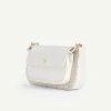 dilone_houndstooth_double_3.webp Dilone Houndstooth Double Flap Shoulder Bag<PEDRO Best Sale