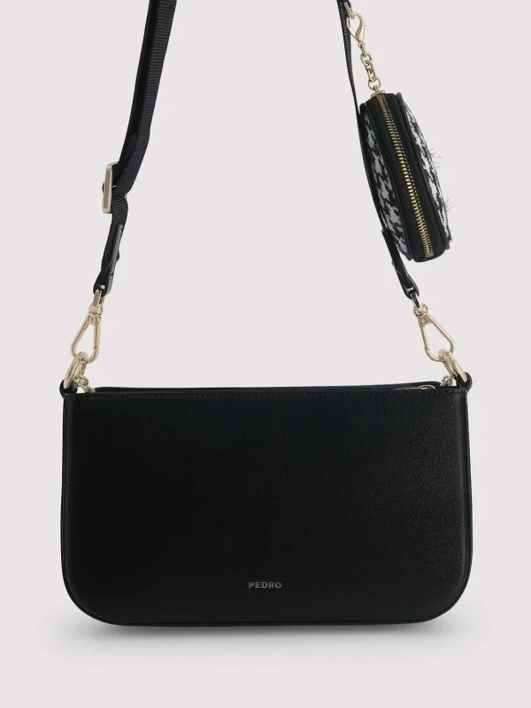 dilone_houndstooth_double_5-2.webp Dilone Houndstooth Double Flap Shoulder Bag<PEDRO Hot