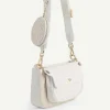 dilone_houndstooth_double_7.webp Dilone Houndstooth Double Flap Shoulder Bag<PEDRO Best Sale