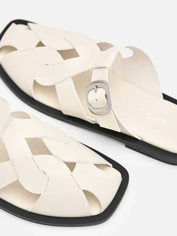 Eden Caged Sandals<PEDRO Online