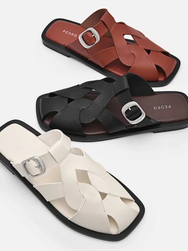 Eden Caged Sandals<PEDRO Online