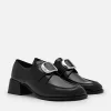 Eden Leather Heel Loafers<PEDRO Discount