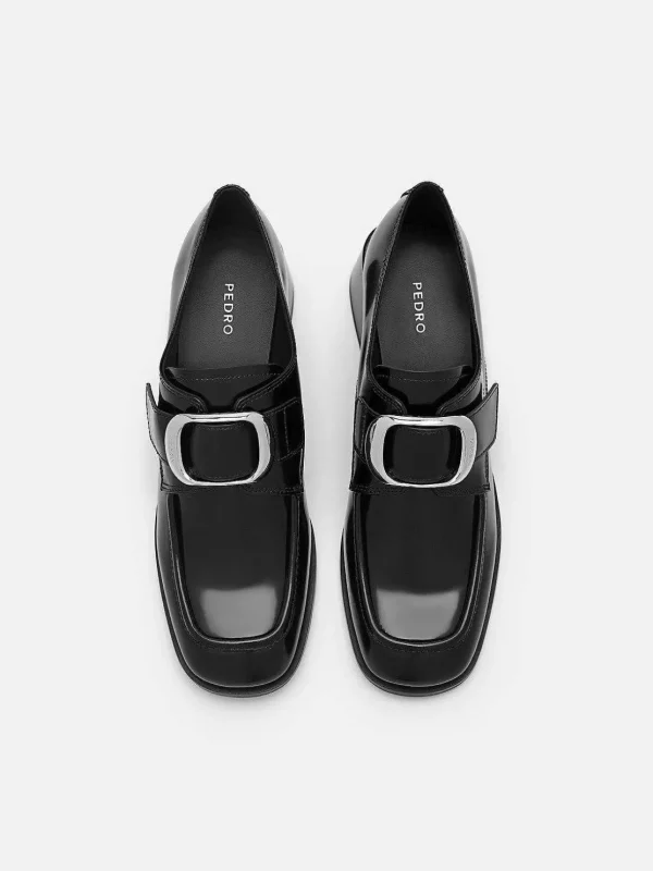 Eden Leather Heel Loafers<PEDRO Discount