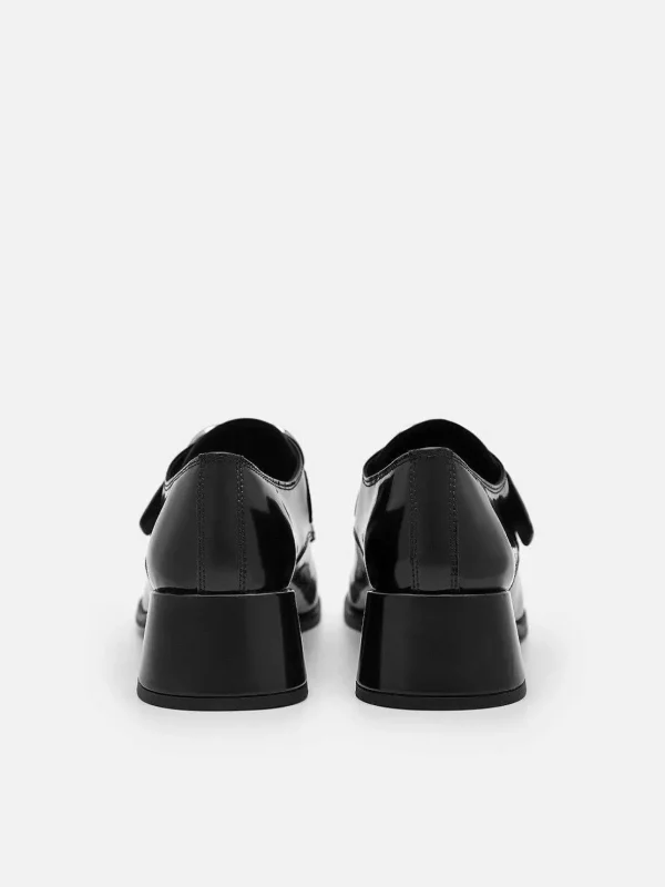 Eden Leather Heel Loafers<PEDRO Discount