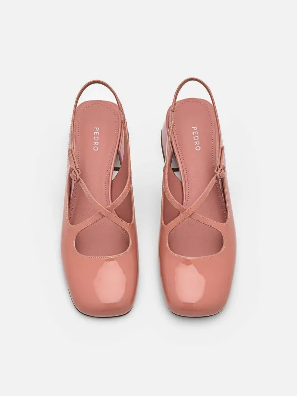 Effie Leather Mary Jane Pumps<PEDRO Flash Sale