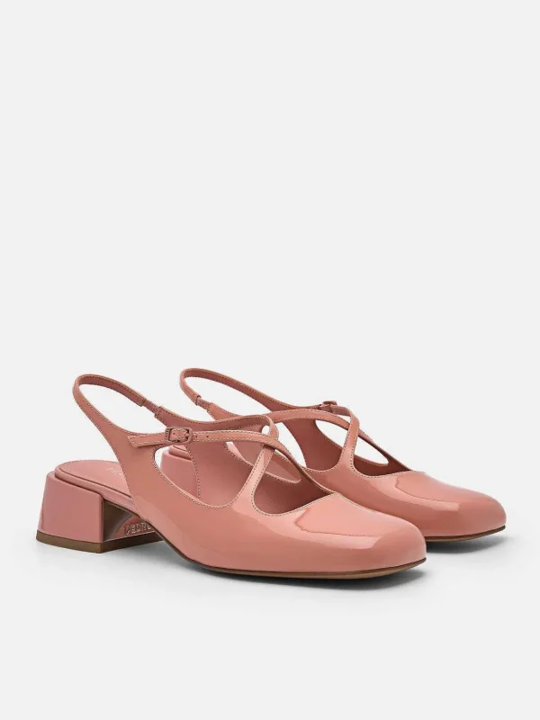 Effie Leather Mary Jane Pumps<PEDRO Flash Sale