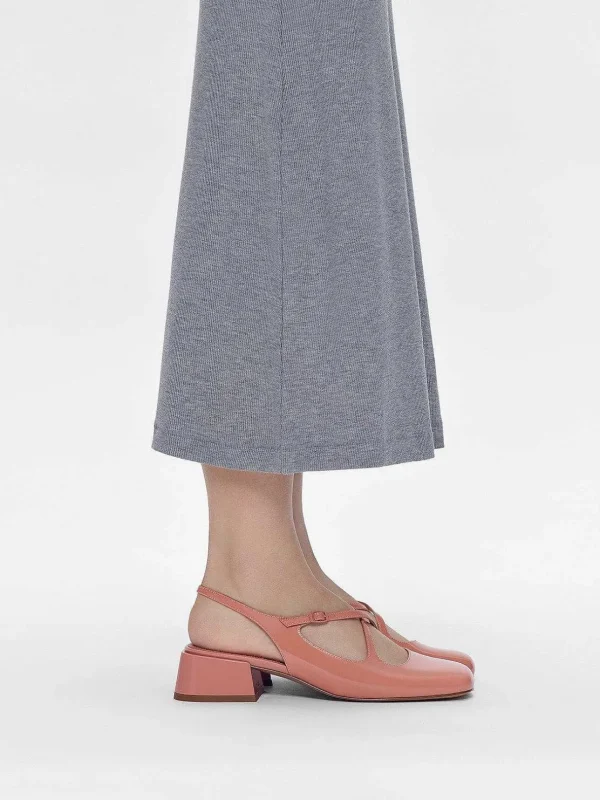 Effie Leather Mary Jane Pumps<PEDRO Flash Sale