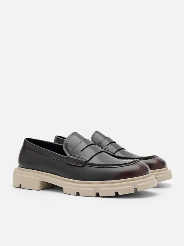 Ellis Leather Loafers<PEDRO Discount
