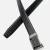 Embossed Leather Automatic Belt<PEDRO Fashion