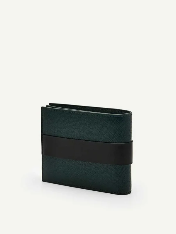 embossed_leather_bifold_f_0-1.webp Embossed Leather Bi-Fold Flip Wallet<PEDRO Best Sale