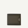 Embossed Leather Bi-Fold Flip Wallet<PEDRO Fashion