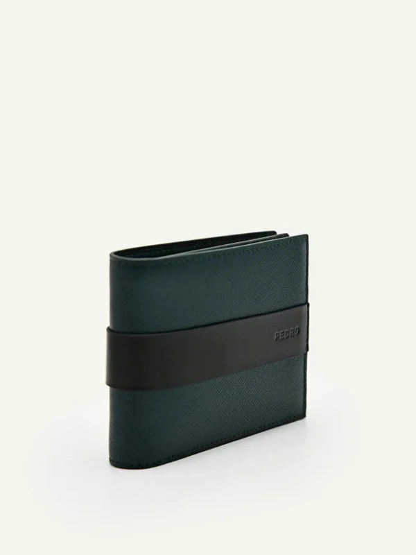 embossed_leather_bifold_f_1-1.webp Embossed Leather Bi-Fold Flip Wallet<PEDRO Best Sale