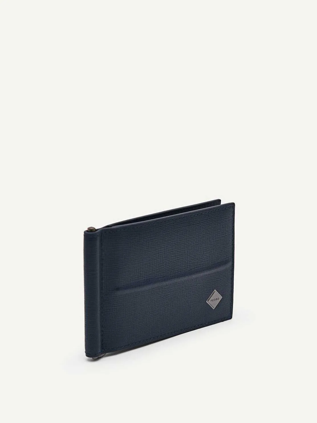 embossed_leather_bifold_m_0.webp Embossed Leather Bi-Fold Money Clip<PEDRO Hot