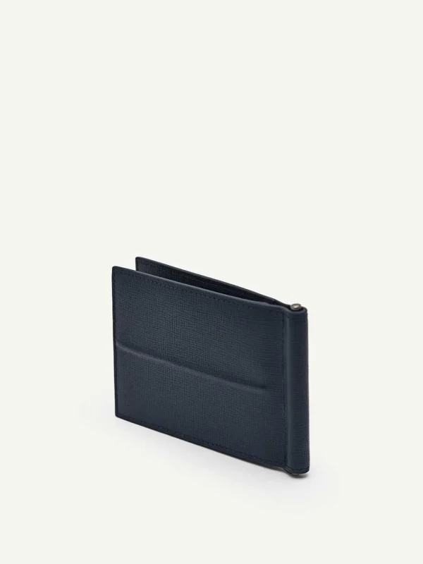 embossed_leather_bifold_m_2.webp Embossed Leather Bi-Fold Money Clip<PEDRO Hot