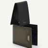 Embossed Leather Bi-Fold Wallet With Insert<PEDRO Online
