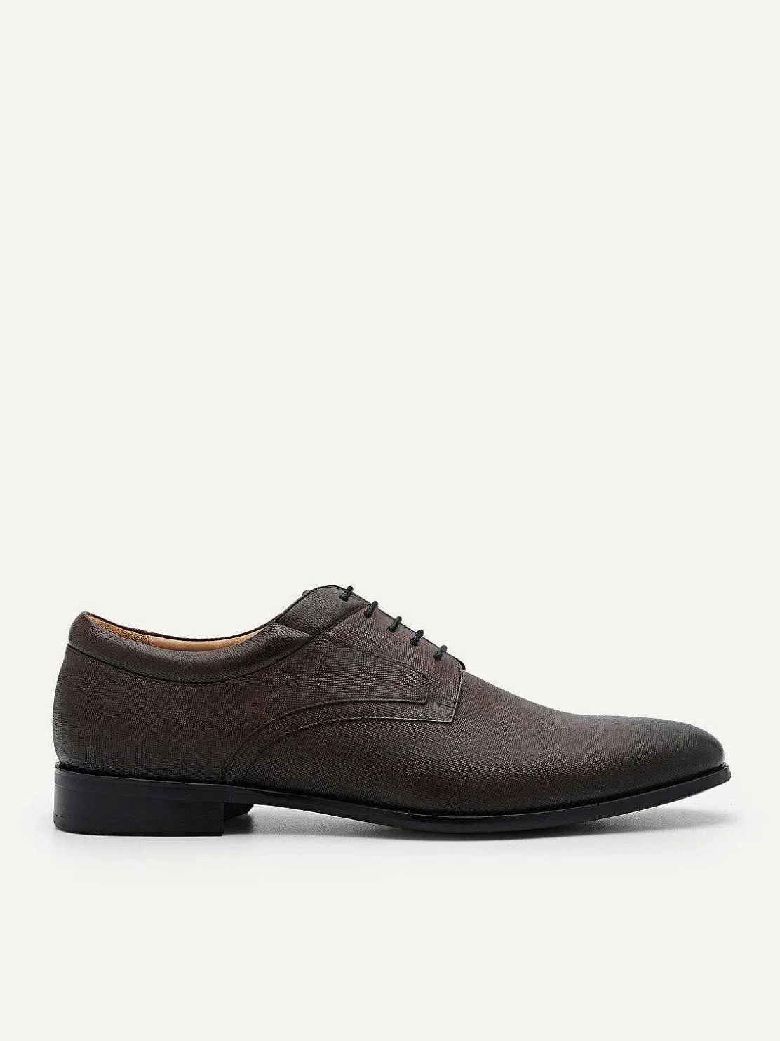 Embossed Leather Derby Shoes<PEDRO Outlet