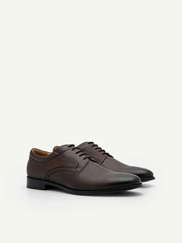 Embossed Leather Derby Shoes<PEDRO Outlet