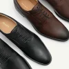 Embossed Leather Derby Shoes<PEDRO Outlet