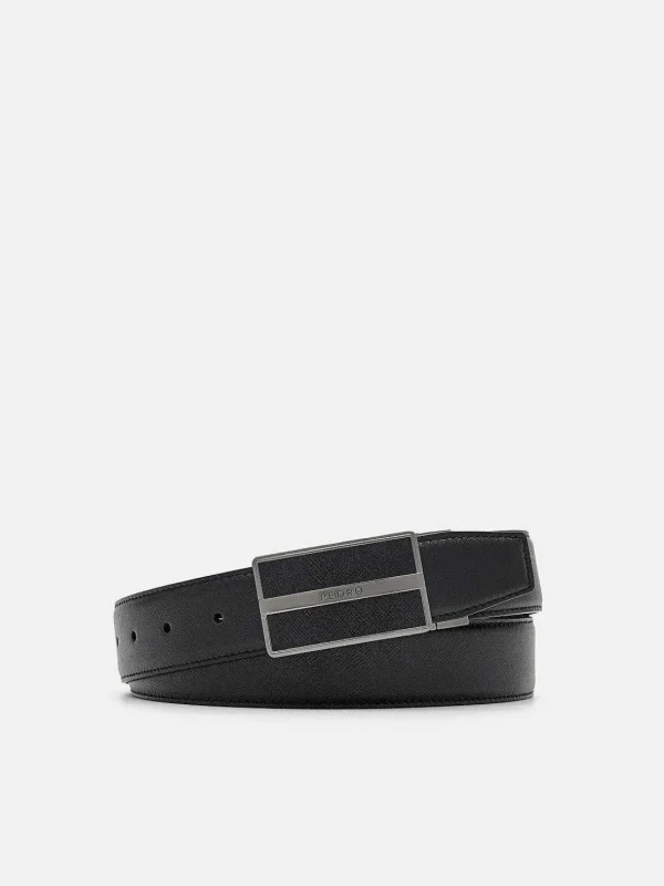 Embossed Leather Reversible Tang Belt<PEDRO Outlet