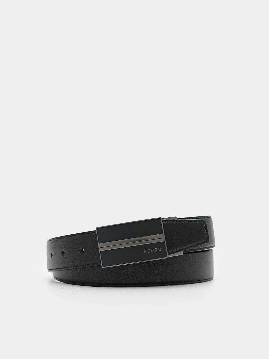 Embossed Leather Reversible Tang Belt<PEDRO Outlet