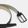 Embossed Leather Reversible Pin Belt<PEDRO Store