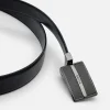 Embossed Leather Reversible Tang Belt<PEDRO Outlet