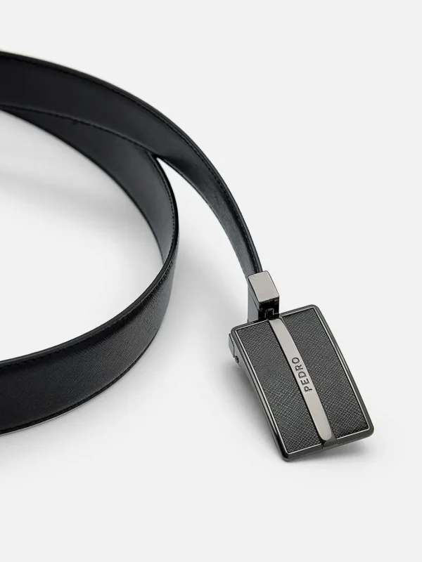 Embossed Leather Reversible Tang Belt<PEDRO Outlet