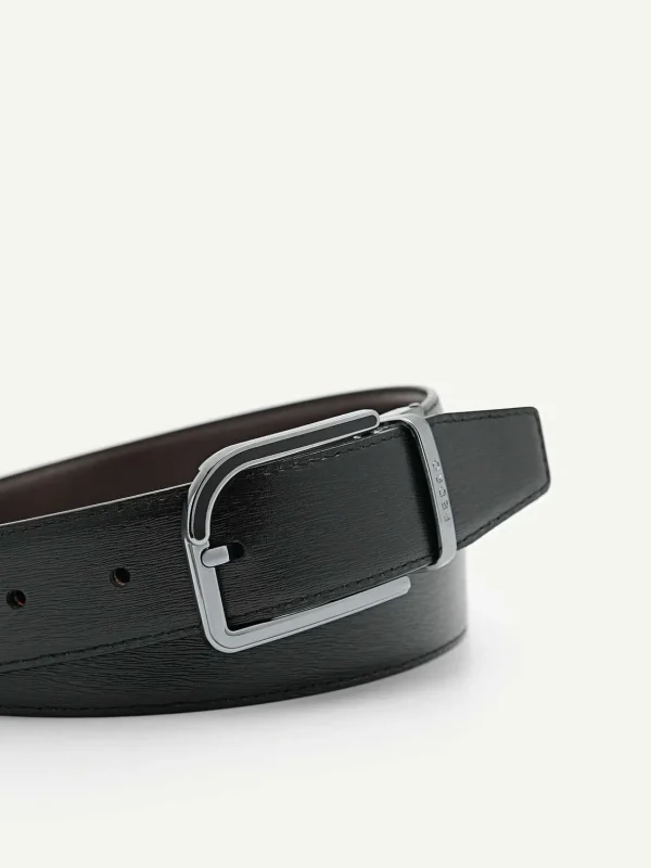 embossed_leather_reversib_2-6.webp Embossed Leather Reversible Pin Belt<PEDRO Sale