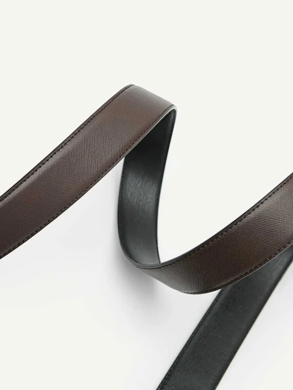 embossed_leather_reversib_3-6.webp Embossed Leather Reversible Pin Belt<PEDRO Sale