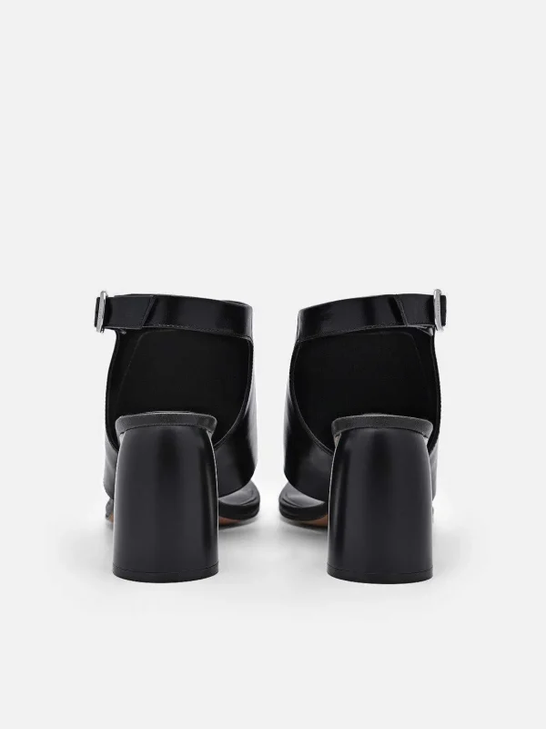 Este Leather Heel Sandals<PEDRO Cheap