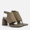 Este Leather Heel Sandals<PEDRO Hot
