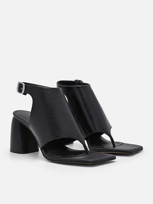 Este Leather Heel Sandals<PEDRO Cheap