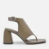 Este Leather Heel Sandals<PEDRO Hot