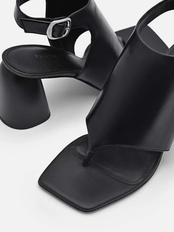 Este Leather Heel Sandals<PEDRO Cheap